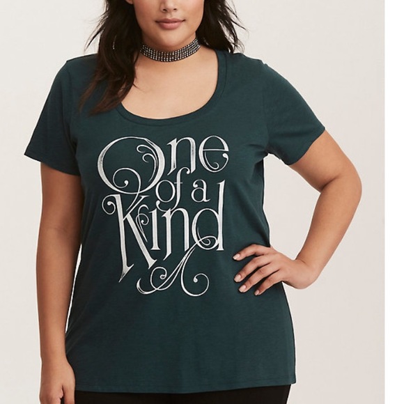 torrid Tops - One Of A Kind Slub Scoop Tee